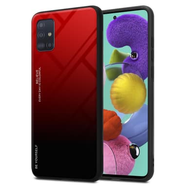 Samsung Galaxy A51 4G / M40s Skal Fodral Case (Svart)