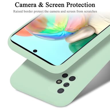 Samsung Galaxy A51 4G / M40s Skal Fodral Case (Grön)