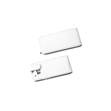 HTC ONE M8 Flipfodral Skal (Vit)