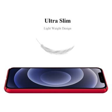 iPhone 12 PRO MAX Skal Fodral Case (Röd)
