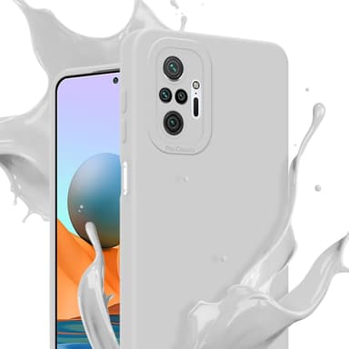 Xiaomi RedMi NOTE 10 PRO Skal Fodral Case (Vit)