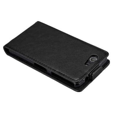 Sony Xperia Z3 COMPACT Flipfodral Skal (Svart)