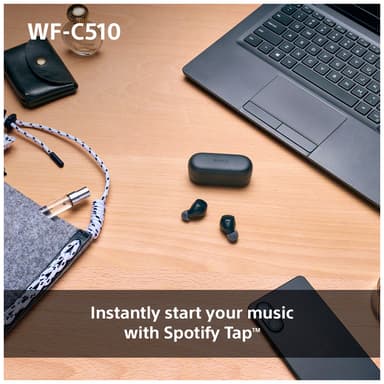 Sony WF-C510 true wireless in-ear hörlurar (blå)
