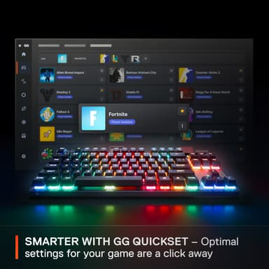 SteelSeries Apex Pro TKL Gen 3 trådlöst gamingtangentbord