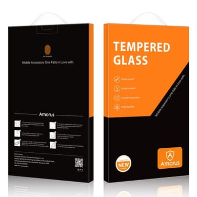 AMORUS till Samsung Galaxy Z Fold6 Härdat glas skärmskydd 2-Pack