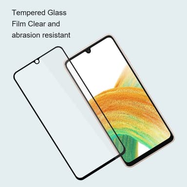 AMORUS till Samsung Galaxy Z Fold6 Härdat glas skärmskydd 2-Pack