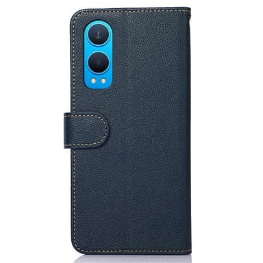 KHAZNEH OnePlus Nord CE4 Lite Plånboksfodral - Blå/Brun