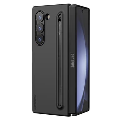 NILLKIN Flex Pure Fold Skal för Samsung Galaxy Z Fold6 5G Silikon + PC Telefonfodral med Stylus Penna - Svart