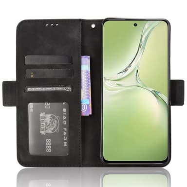 Till OnePlus Nord CE4 Lite Plånboksfodral  - Svart