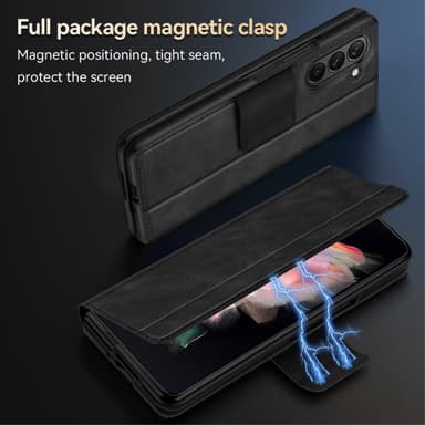 SULADA för Samsung Galaxy Z Fold6 5G Skal PU-läder
