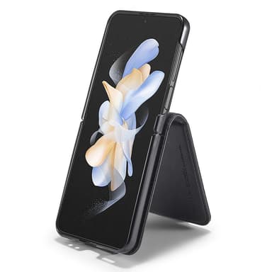 LC.IMEEKE för Samsung Galaxy Z Flip6 5G Mobilskal med Kortfack i PU-läder - Svart