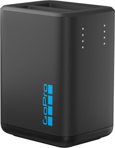 GoPro Hero 13 kamera batteriladdare (svart)