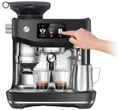 Sage Oracle Jet Manuell Kaffemaskin SES985BTR
Sage Oracle Jet Manuell Kaffemaskin SES985BTR