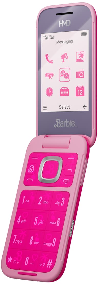 HMD Barbie mobiltelefon (rosa)