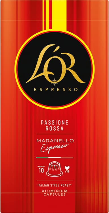L'OR Maranello Espresso kaffekapslar (10 st)
