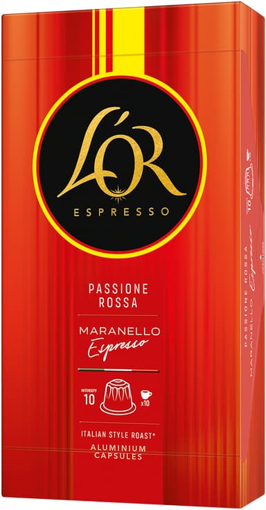L'OR Maranello Espresso kaffekapslar (10 st)