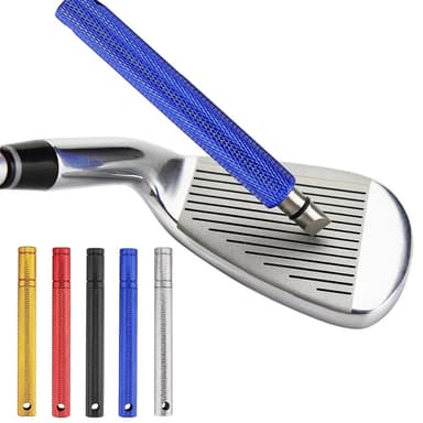 Golf Club Groove Sharpener Svart