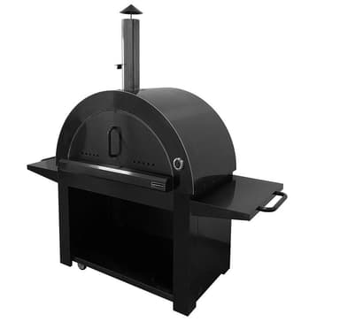 Myoutdoorkitchen - Black Collection - Vedeldad pizzaugn - Chicago