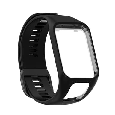 Silikonarmband för TomTom Runner23/Spark-serien Svart