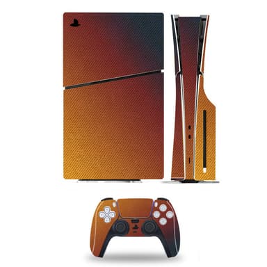 Skin Stick Protective Skin för PS5 Slim Console Brun