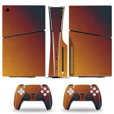 Skin Stick Protective Skin för PS5 Slim Console Brun
