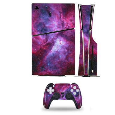 Skin Stick Protective Skin för PS5 Slim Console Lila