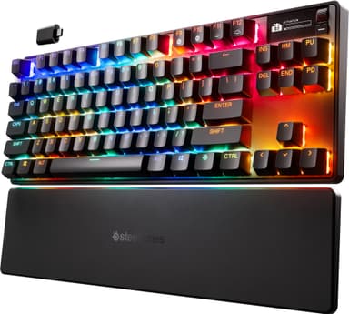 SteelSeries Apex Pro TKL Gen 3 trådlöst gamingtangentbord