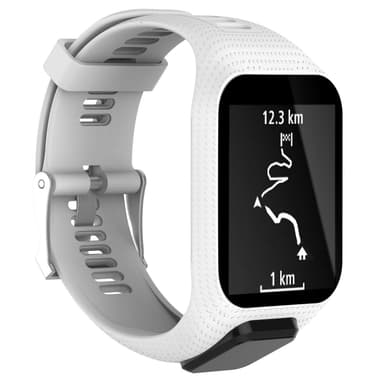 Silikonarmband för TomTom Smartwatch Vit