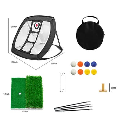 Bärbart Golfnät för Övning