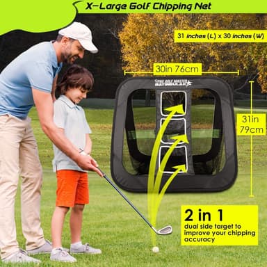 Bärbart Golfnät för Övning