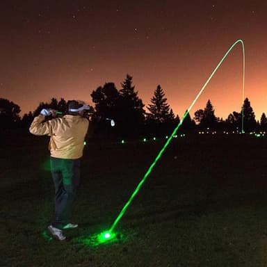 Glödande i mörkret Golfboll Vit
