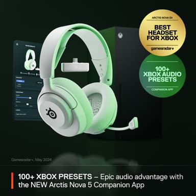 SteelSeries Arctis Nova 5 gamingheadset (Xbox, vit)