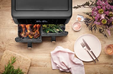 F&B Dual Zone airfryer 11L 34757 (svart)