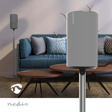 Nedis Högtalar Fäste | Kompatibel med: Sonos® Era100 | Ställ | 3 kg | Fast | ABS / Metall | Svart