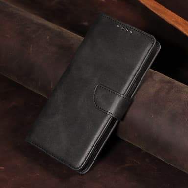 Skyddande PU-läderfodral för iPhone med kortplatser iPhone 13 Pro max