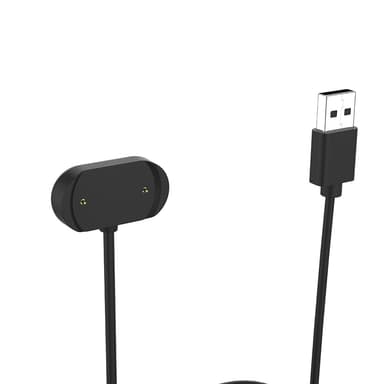 USB-laddare för Amazfit GTR 3/GTR 3 Pro/GTS 3 Svart