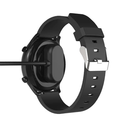 USB-laddare för Amazfit GTR 3/GTR 3 Pro/GTS 3 Svart