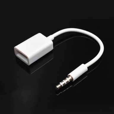3.5 mm till USB ljudadapter för bil