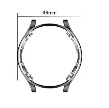 Samsung Galaxy Watch 4 Classic 46 mm Skyddsfodral Transparent Transpar