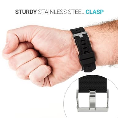 Fitbit Charge 2 armband Svart S
