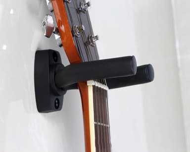 Universell gitarrhängare Svart 2-pack
