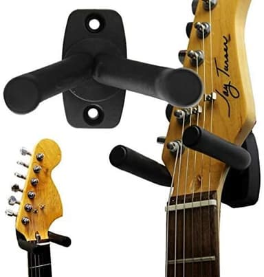 Universell gitarrhängare Svart 2-pack