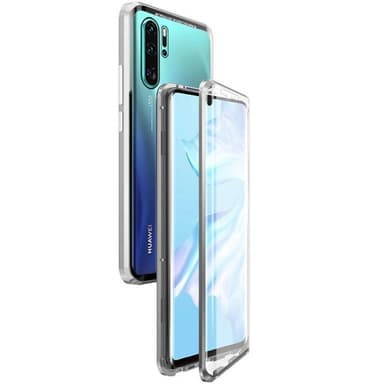 Huawei P30 Pro skal med skärmskydd Silver