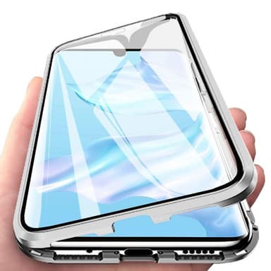 Huawei P30 Pro skal med skärmskydd Silver