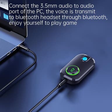 Trådlös Bluetooth sändare/mottagare handsfree AUX