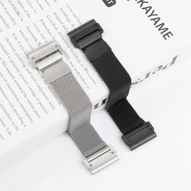 Quick release klockarmband för Garmin Fenix 7 / 6 / Tactix 7 pro Svart