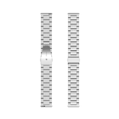 Klockarmband 22 mm Huawei Watch GT/Magic/TicWatch Pro rostfritt stål S