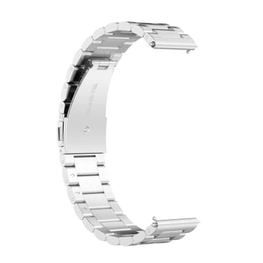 Klockarmband 22 mm Huawei Watch GT/Magic/TicWatch Pro rostfritt stål S