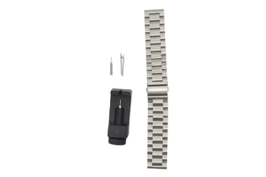 Klockarmband 22 mm Huawei Watch GT/Magic/TicWatch Pro rostfritt stål S