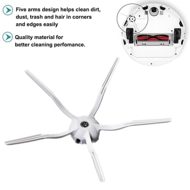 Tillbehör för Xiaomi Roborock S6 /S60/S65/S5 MAX /S6 MaxV/S6 Pure 20 d